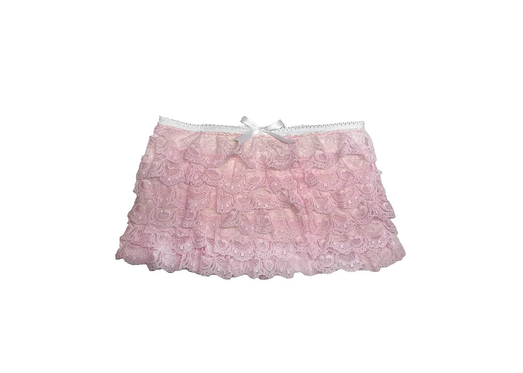The Diva Mini Skirt (Pink)