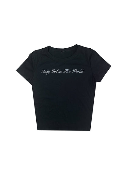 The Only Girl in the World Tee (Black)