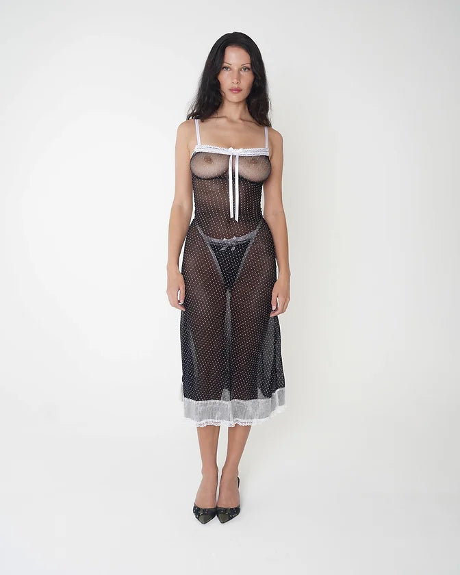 The Sweet Symphony Dress (Polka Dot)