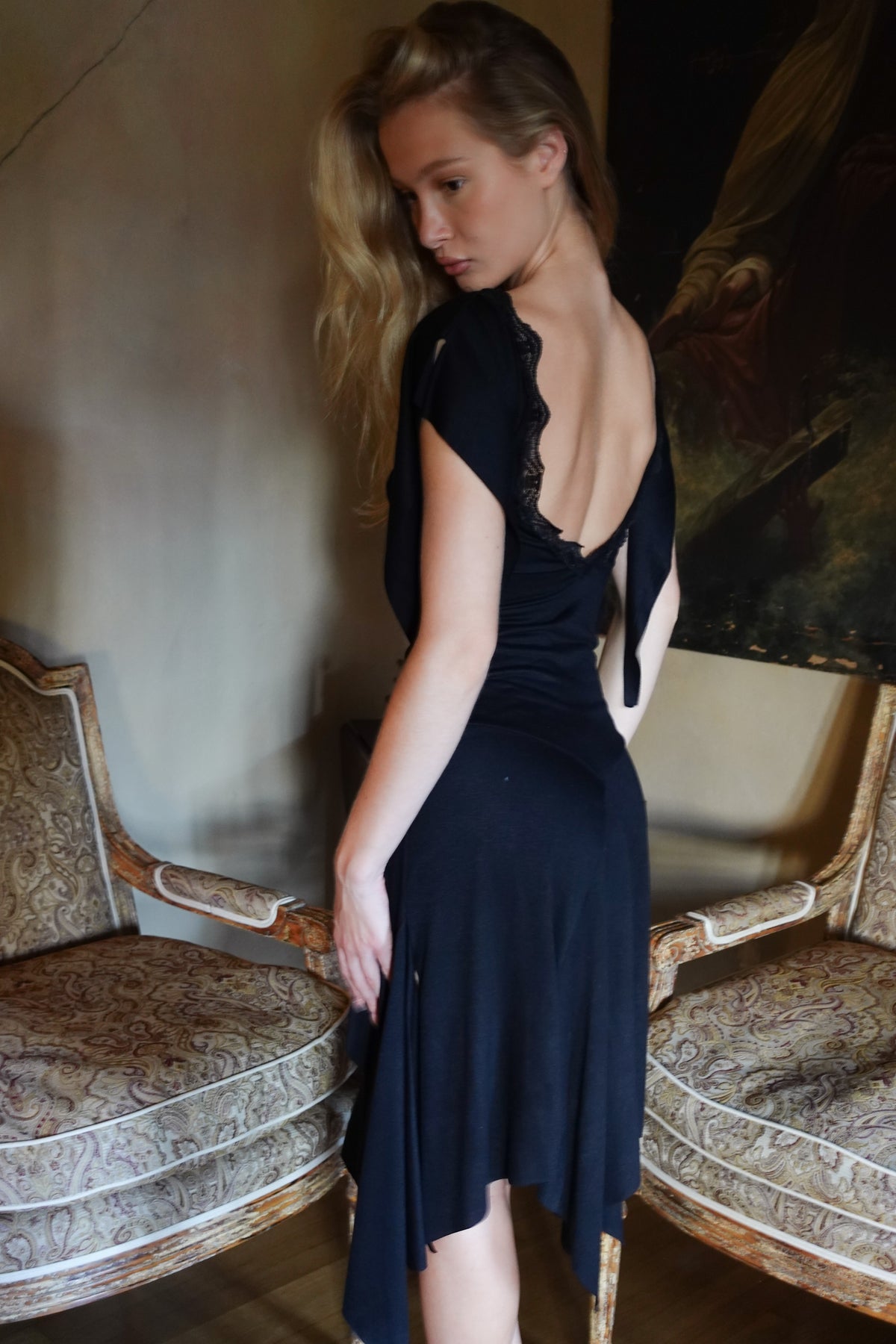 The Aurora Dress Black