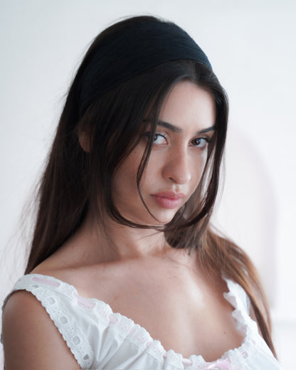 The Black Lace Headband