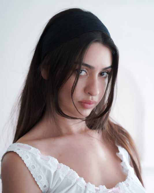 The Black Lace Headband