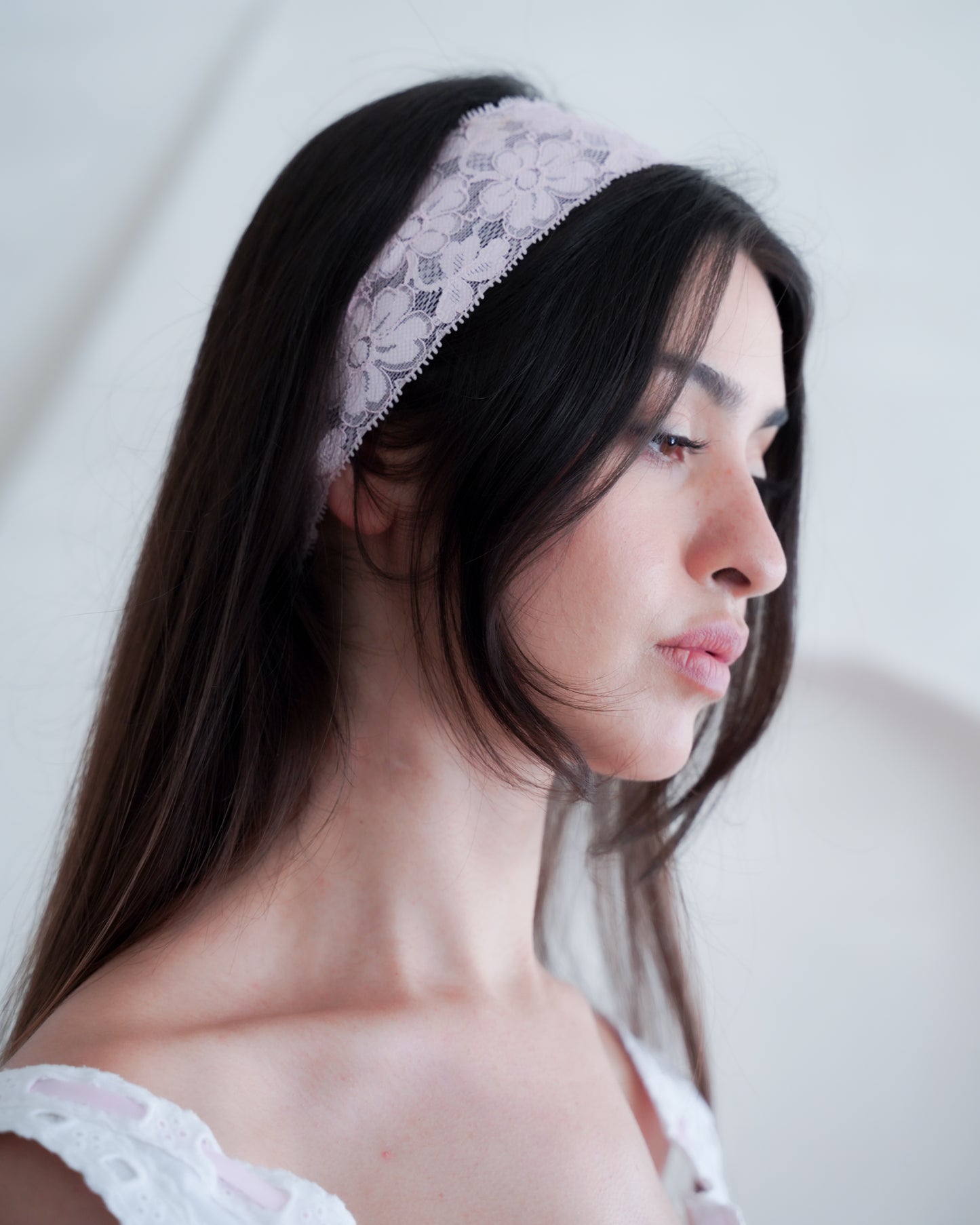 The Peony Lace Headband